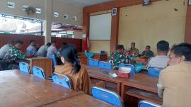 Staf Jagabaya Kalurahan Mertelu mengikuti rakor dengan Forkompimkap Kapanewon Gedangsari